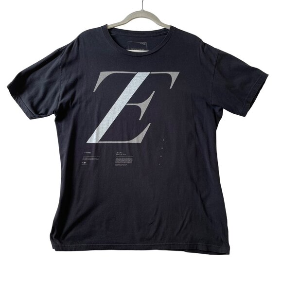 Ezekiel Slim Fit Mens Size L Black T-Shirt ZE Graphic All We Have is Now Motto - Picture 1 of 7